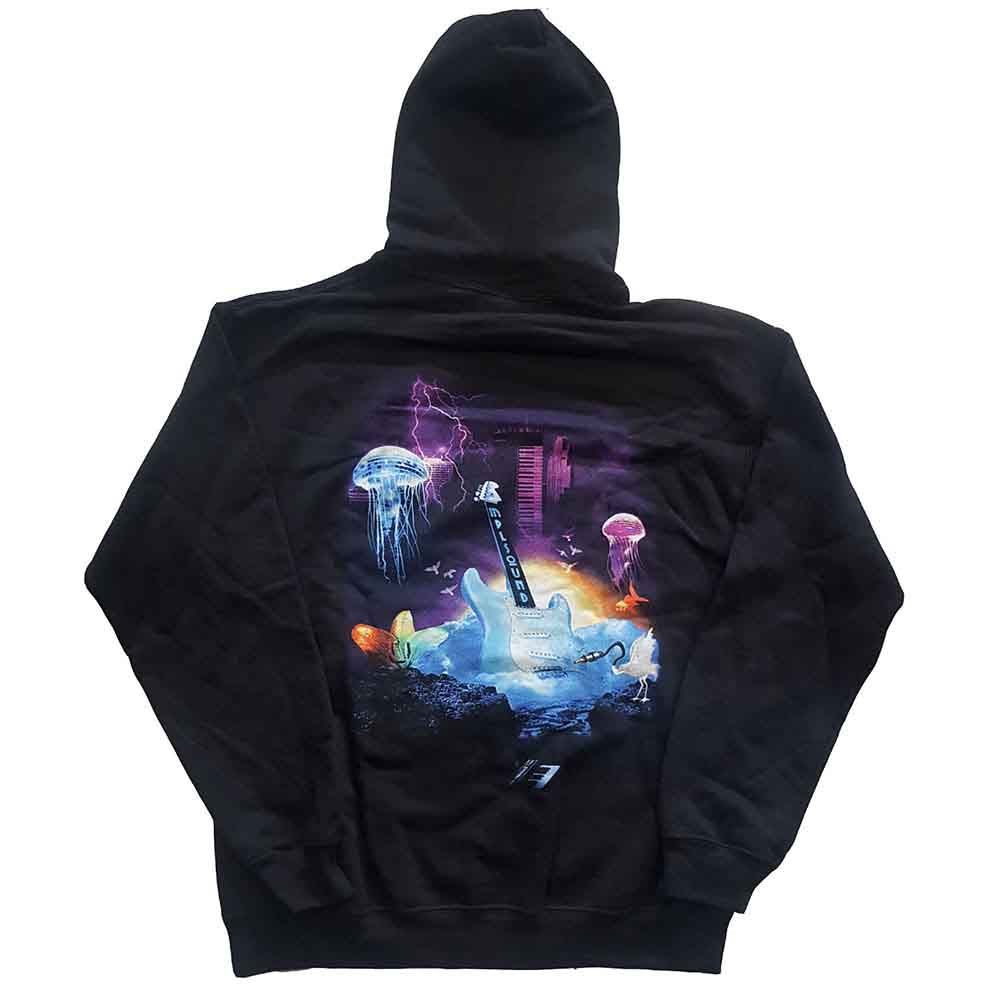 PRINCE - LOTUS FLOWER - Pullover Hoodie Black