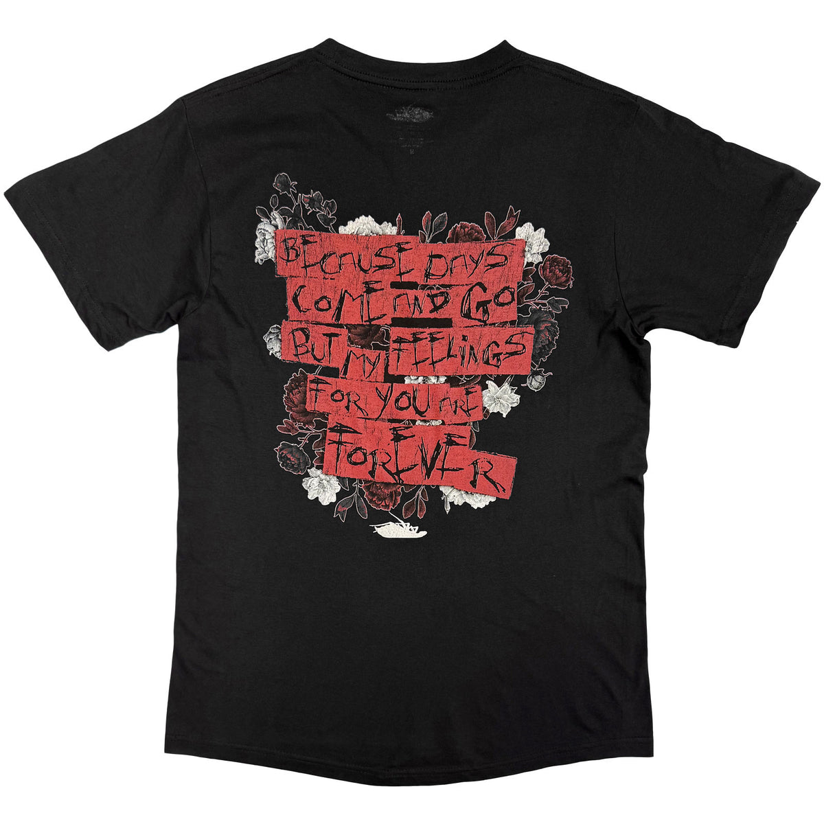 PAPA ROACH - HEART FLOWER - T-Shirt Black