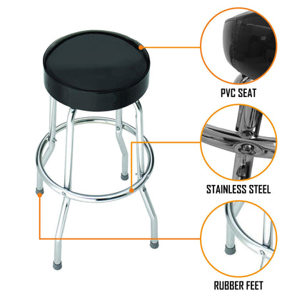Rocksax Iron Maiden Bar Stool - Powerslave