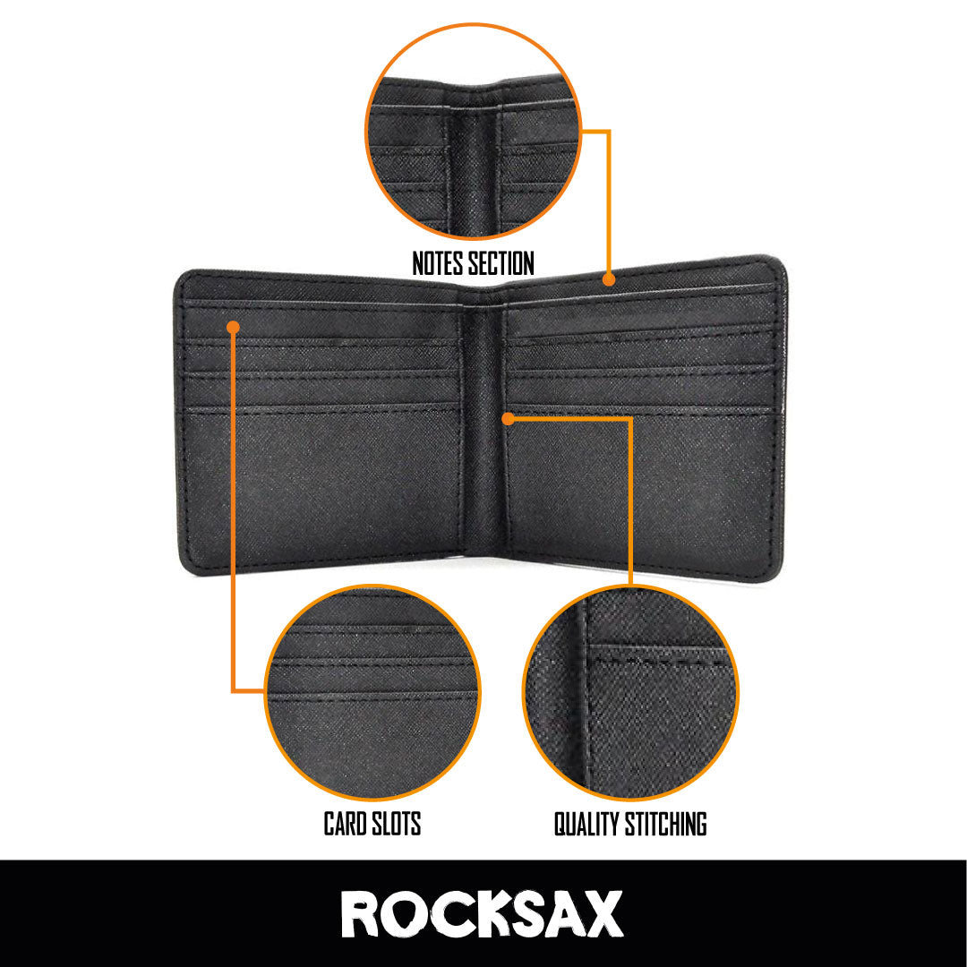 Rocksax Rob Zombie Wallet - Bats