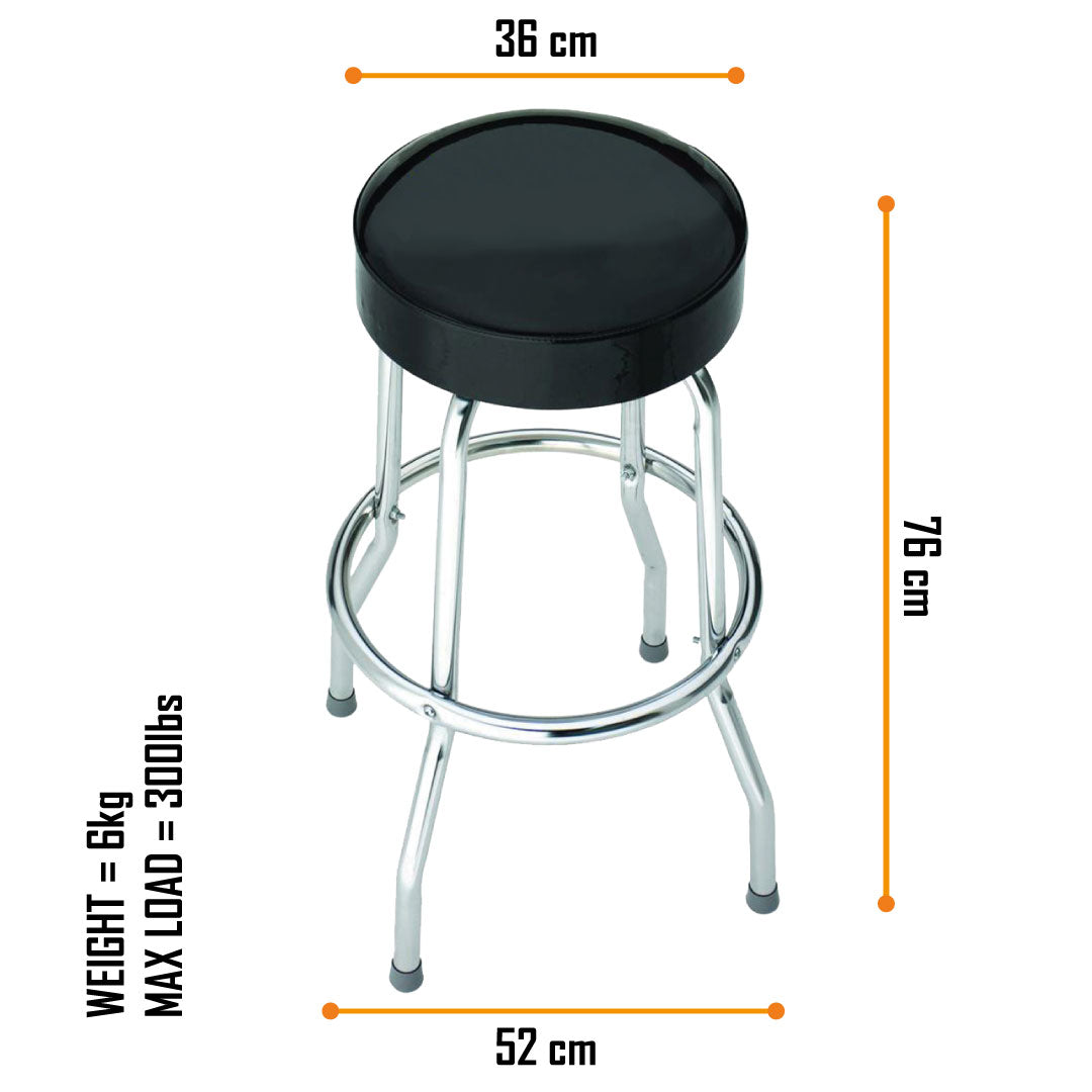 Rocksax Iron Maiden Bar Stool - Powerslave