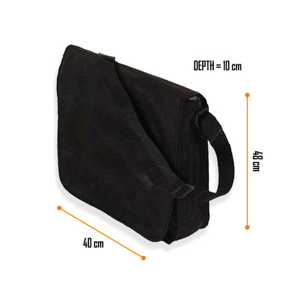 Rocksax Capitol Flap Top Messenger Bag