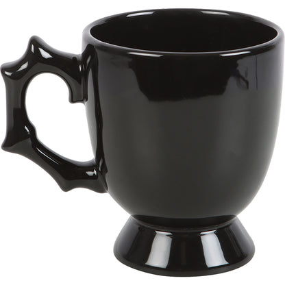 BLACK SPIDER TEACUP - Shaped Tea Cup