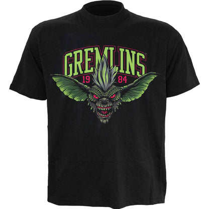 GREMLINS - HOMEAGE STYLE - Front Print T-Shirt Black