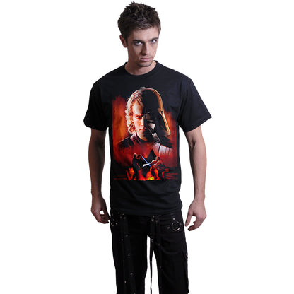 START WARS - ANAKIN - Camiseta con estampado frontal Negro