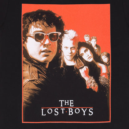 LOST BOYS - POSTER - Camiseta con estampado frontal Negro