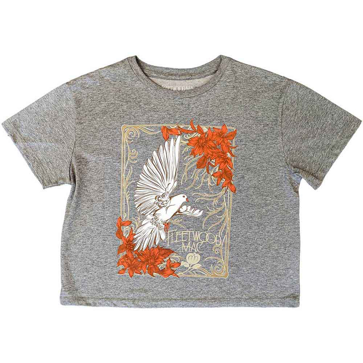 FLEETWOOD MAC - DOVE - Crop Top Grey