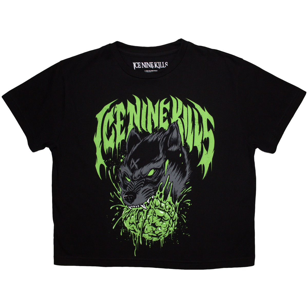 ICE NINE KILLS - WOLF - Crop Top Black