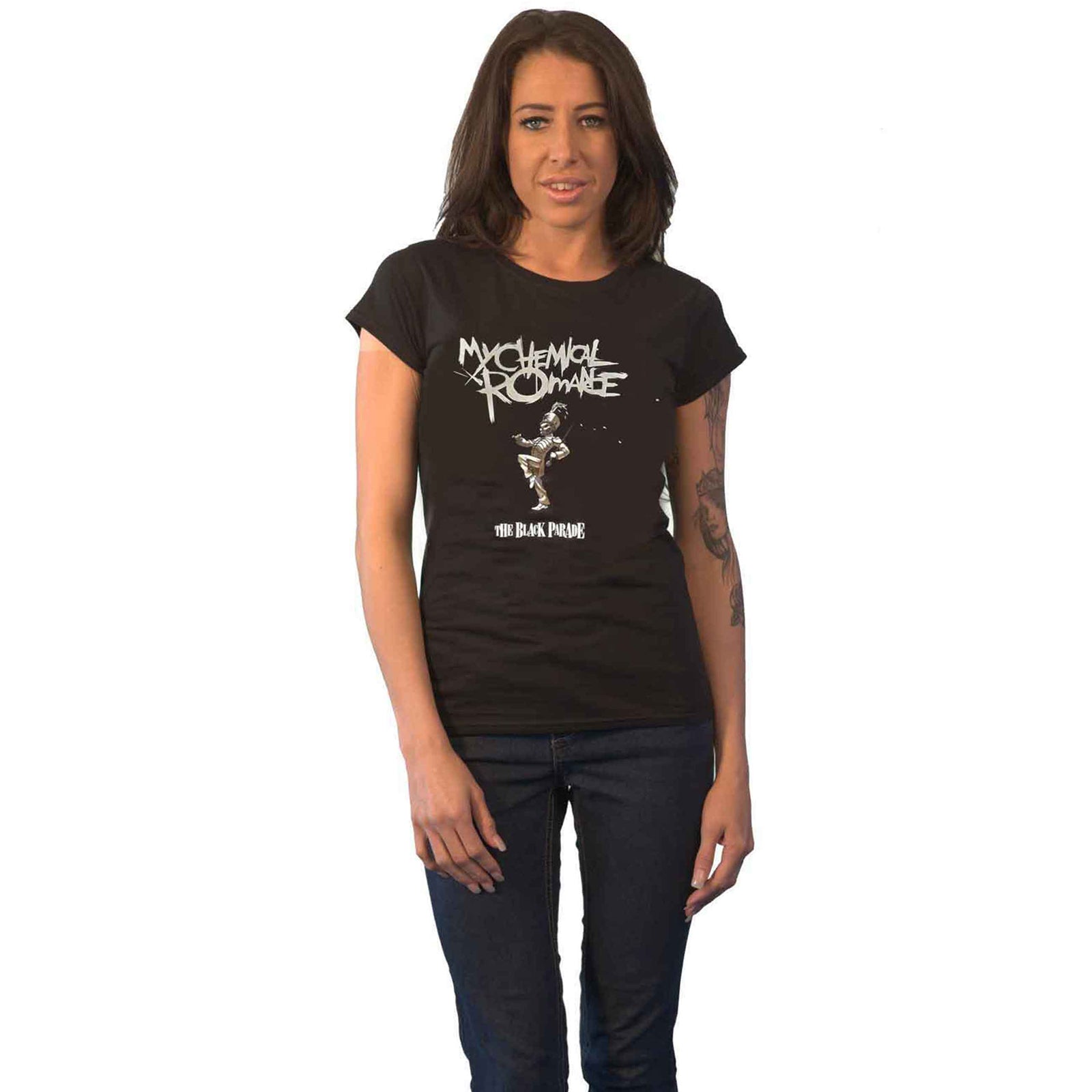 MY CHEMICAL ROMANCE - THE BLACK PARADE - Ladies T-Shirt Black