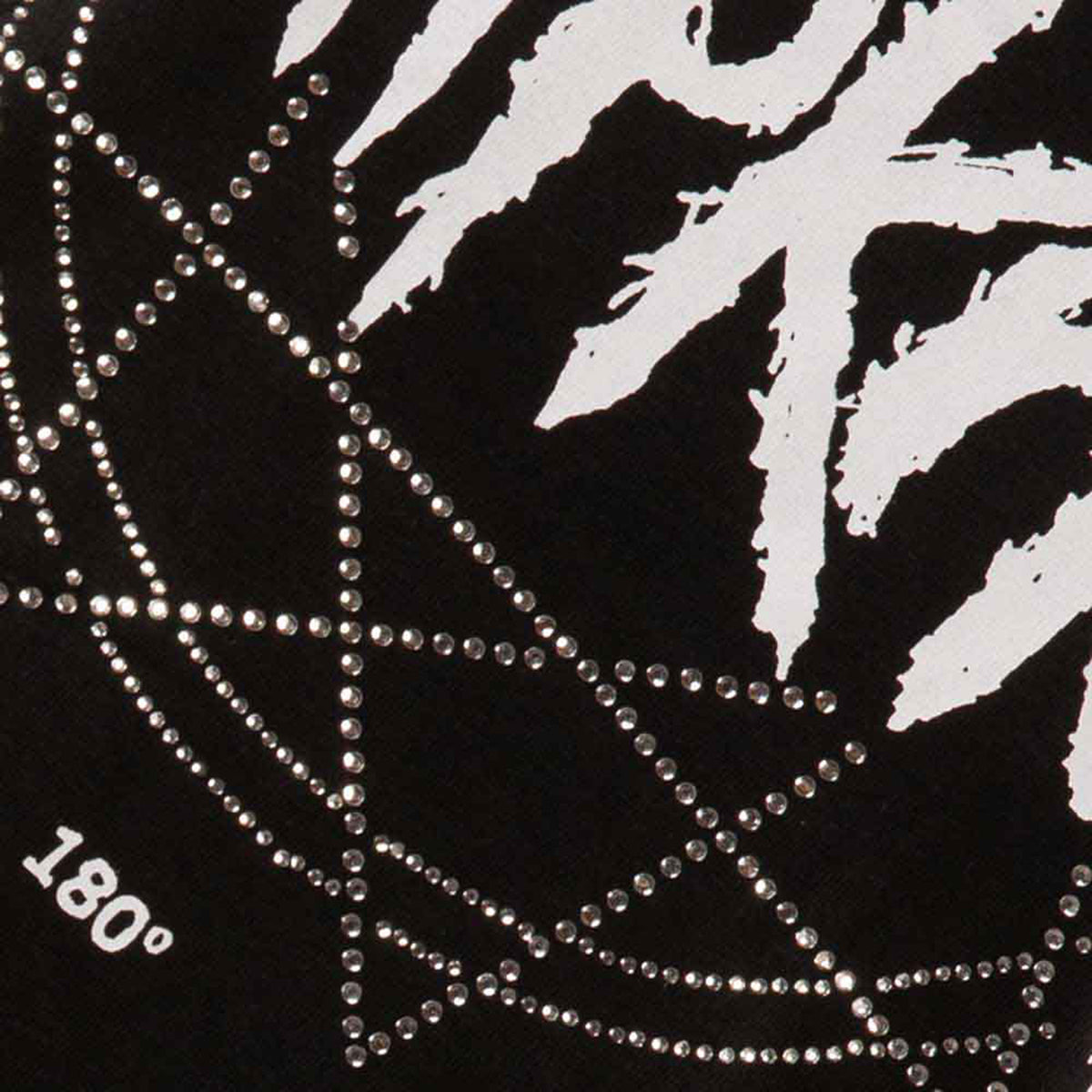 SLIPKNOT - LOGO STAR - Ladies T-Shirt Black (Embellished)