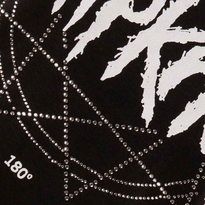 SLIPKNOT - LOGO STAR - Ladies T-Shirt Black (Embellished)