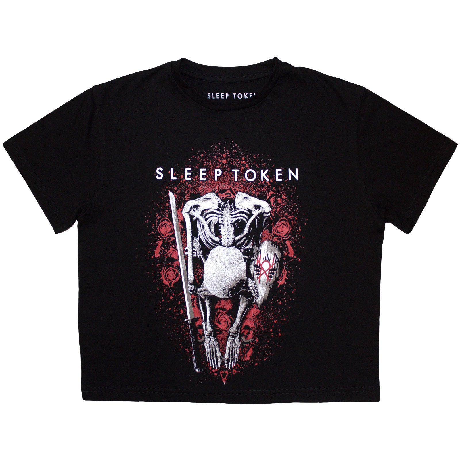SLEEP TOKEN - THE LOVE YOU WANT - Crop Top Black