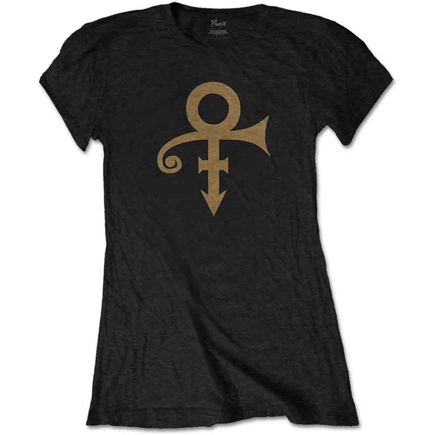 PRINCE - SYMBOL - Ladies T-Shirt Black