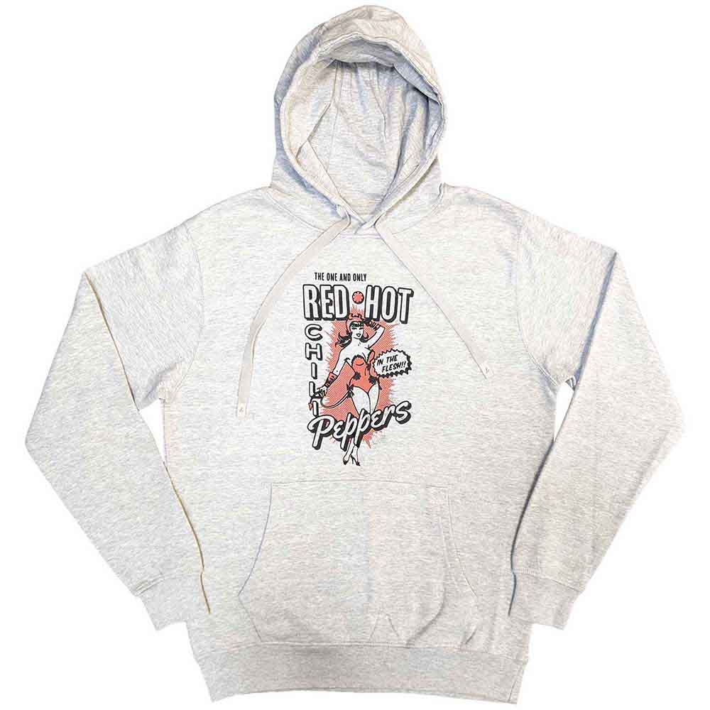 RED HOT CHILI PEPPERS - IN THE FLESH - Pullover Hoodie Grey