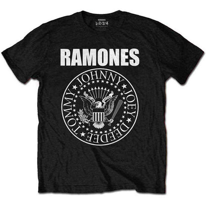 RAMONES - PRESIDENTIAL SEAL - Kids T-Shirt Black
