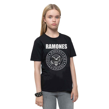 RAMONES - PRESIDENTIAL SEAL - Kids T-Shirt Black