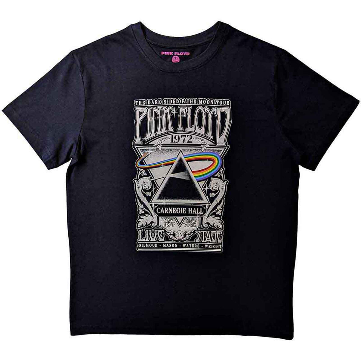 PINK FLOYD - CARNEGIE HALL POSTER - Kids T-Shirt Black