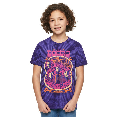 THE DOORS - STRANGE DAYS - Camiseta niño Azul (Colección Wash)