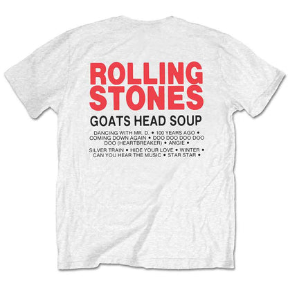 THE ROLLING STONES - GOAT HEAD SOUP TRACKLIST - T-Shirt White