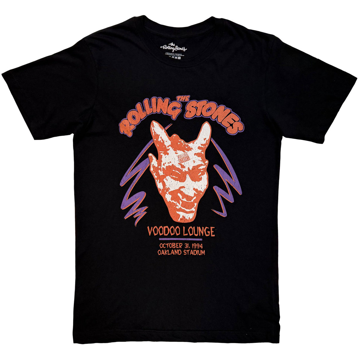 THE ROLLING STONES - VOODOO OAKLAND STADIUM - T-Shirt Black
