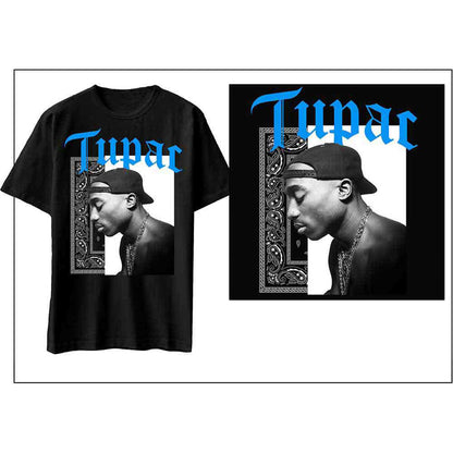 TUPAC - ONLY GOD CAN JUDGE ME - T-Shirt Black