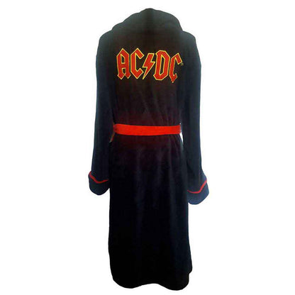 AC/DC - LOGO - Bathrobe Black (Back Print)