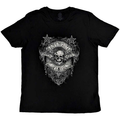 AVENGED SEVENFOLD - STARS FLOURISH - T-Shirt Black