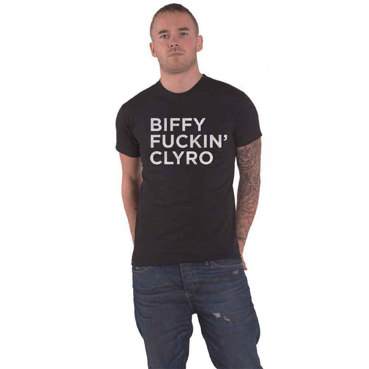 BIFFY CLYRO - BIFFY FUCKING CLYRO - T-Shirt Black