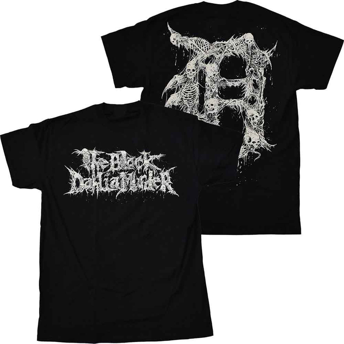 BLACK DAHLIA MURDER, THE - DETROIT - T-Shirt Black (Back Print)