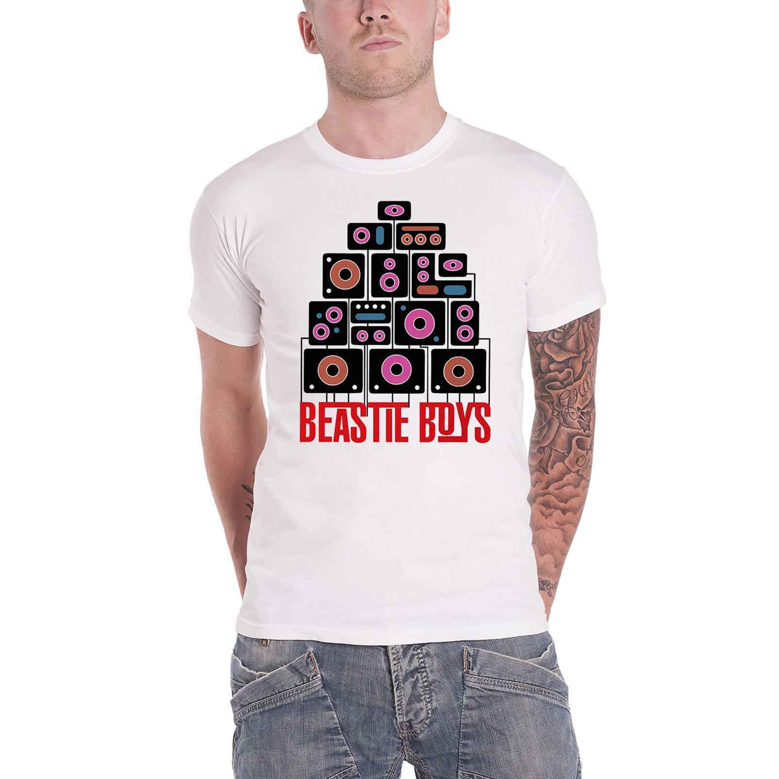 BEASTIE BOYS, THE - TAPE - T-Shirt White