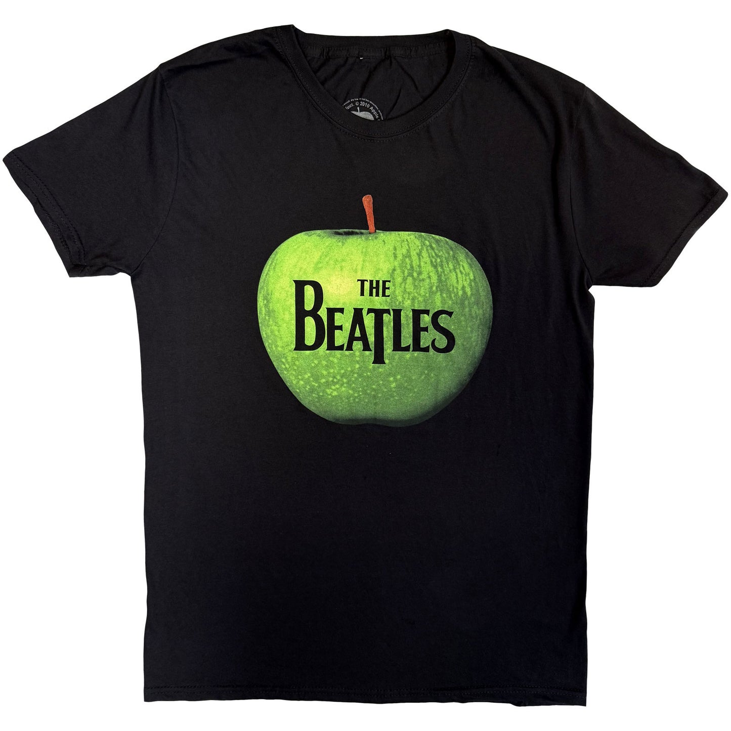 BEATLES, THE - LOGO APPLE - Camiseta Negro