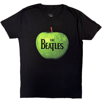BEATLES, THE - LOGO APPLE - Camiseta Negro