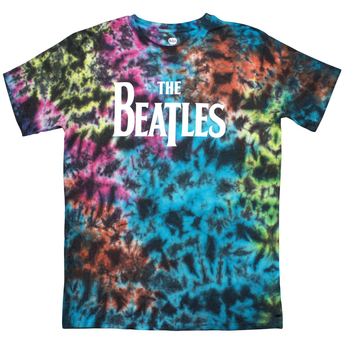 BEATLES, THE - DROP T LOGO - T-Shirt Grey (Wash Collection)