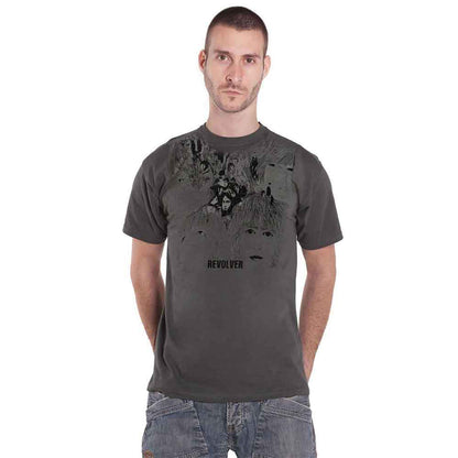 BEATLES, THE - REVOLVER - T-Shirt Grey
