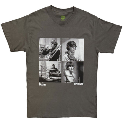 BEATLES, THE - REVOLVER STUDIO SHOTS - T-Shirt Grey