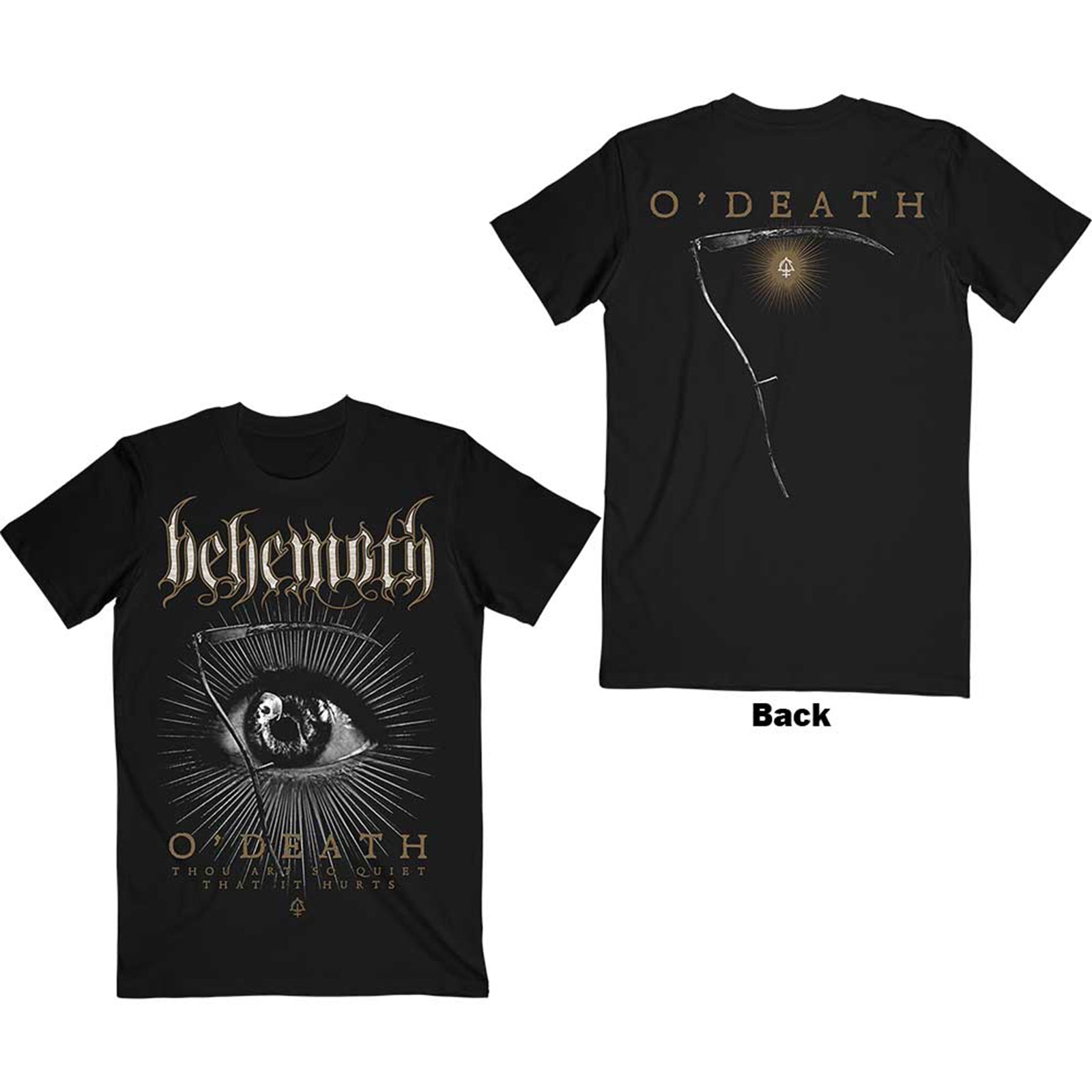 BEHEMOTH - O'DEATH - T-Shirt Black (Back Print)