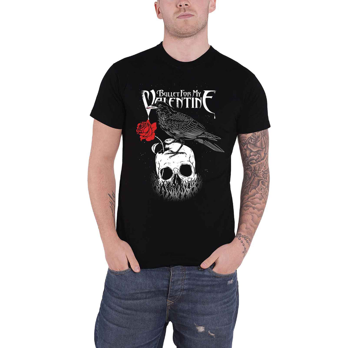 BULLET FOR MY VALENTINE - RAVEN - T-Shirt Black
