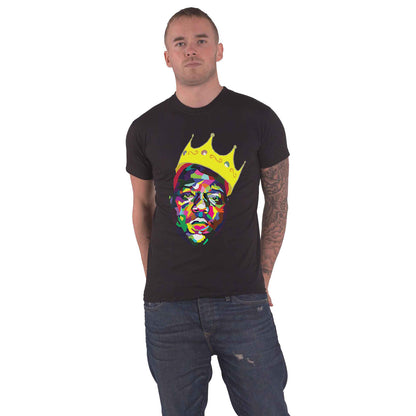 BIGGIE SMALLS - CROWN - T-Shirt Black