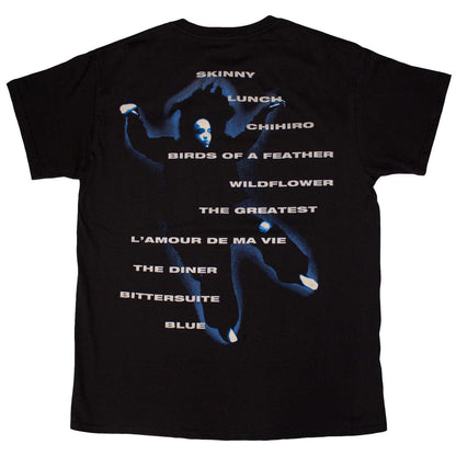 BILLIE EILISH - HIT ME HARD AND SOFT TRACKLIST - T-Shirt Black (Back Print)