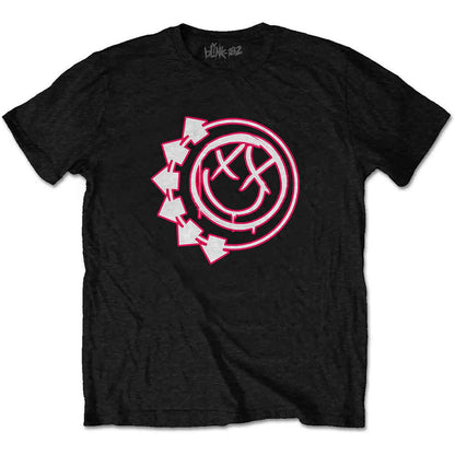 BLINK-182 - SIX ARROW SMILE - T-Shirt Black