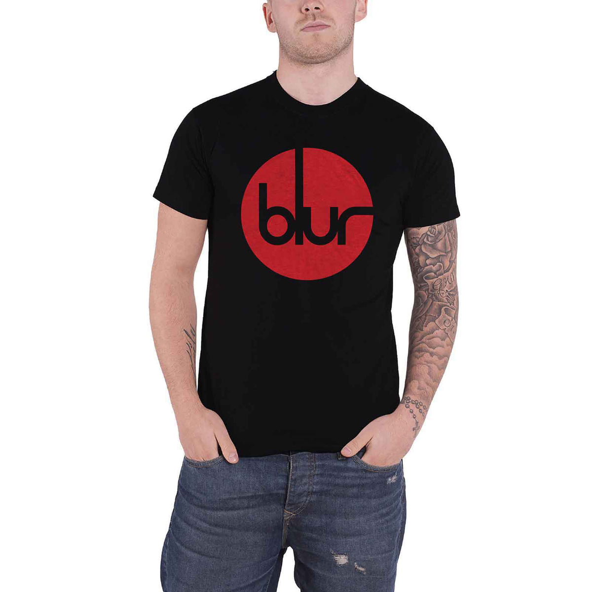 BLUR - CIRCLE LOGO - T-Shirt Black