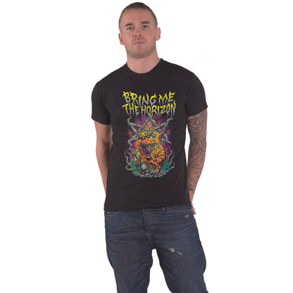 BRING ME THE HORIZON - SMOKING DINOSAUR - T-Shirt Black