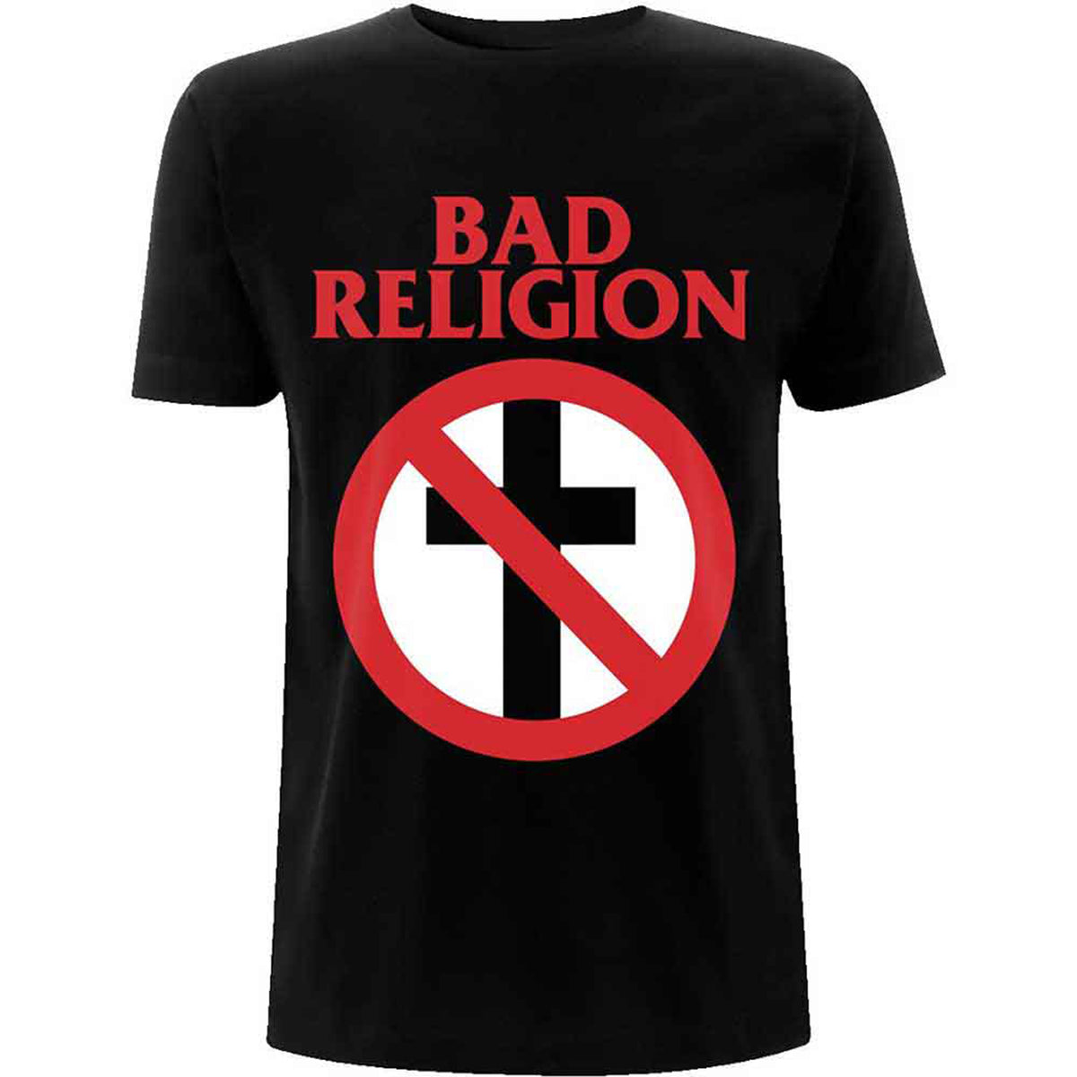 BAD RELIGION - CLASSIC BUSTER CROSS - T-Shirt Black