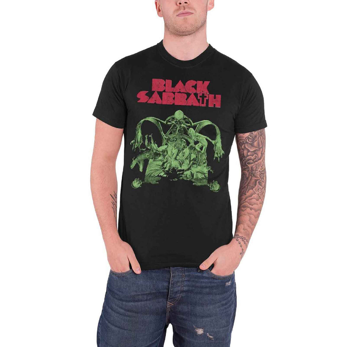 BLACK SABBATH - SABBATH CUT-OUT - T-Shirt Black