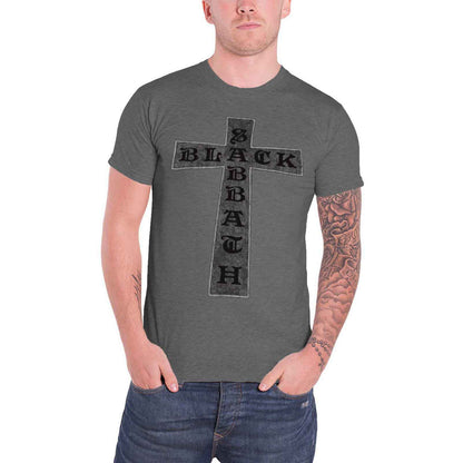 BLACK SABBATH - CROSS - T-Shirt Grey