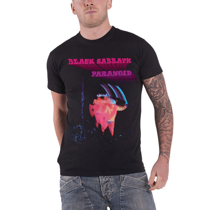 BLACK SABBATH - PARANOID MOTION TRAILS - T-Shirt Black