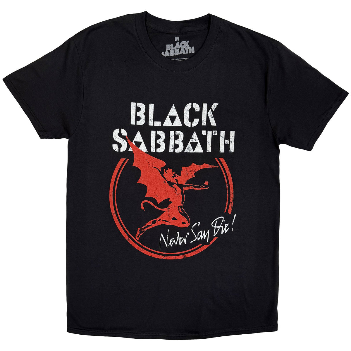 BLACK SABBATH - ARCHANGEL NEVER SAY DIE - T-Shirt Black