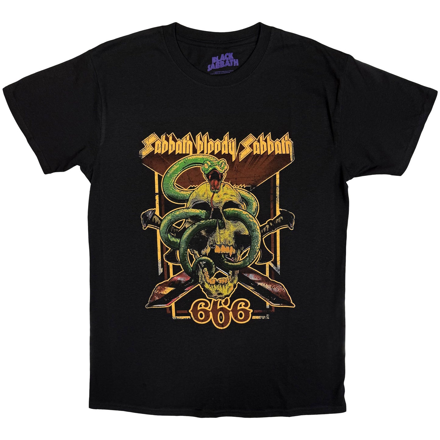 BLACK SABBATH - BLOODY SABBATH 666 - T-Shirt Black