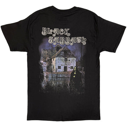 BLACK SABBATH - DEBUT ALBUM - T-Shirt Black (Back Print)