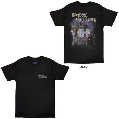 BLACK SABBATH - DEBUT ALBUM - T-Shirt Black (Back Print)